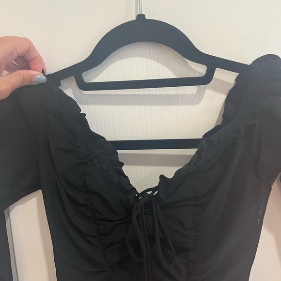 Princess Polly Black Bodysuit - Picture 3 of 4